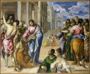 Christ Healing the Blind, El Greco, 1510